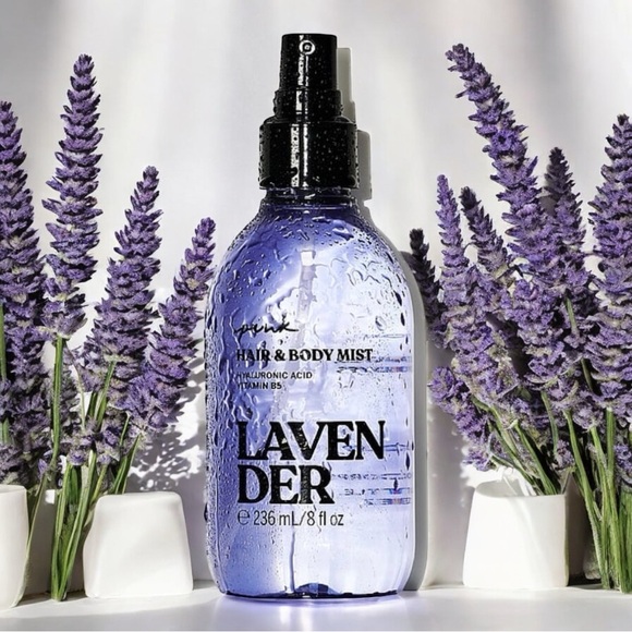 PINK Victoria's Secret Other - 🆕PINK-LAVENDER SCENT HAIR & BODY MIST W/ HYALURONIC ACID & VITAMIN B! 8 oz.